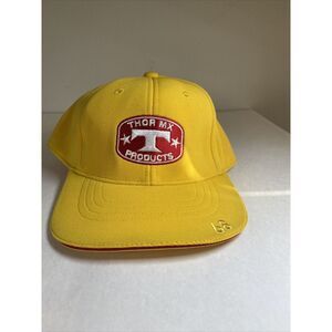 Thor Motocross MX Hat Cap Adjustable‎ Yellow New